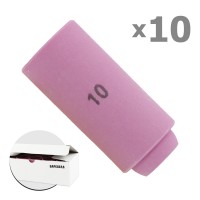 Сопло керамическое SR 17/18/26 стандартное №10 ф 16 мм, L=47 мм (B401P170912|B10N45)